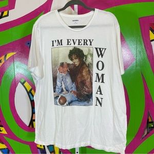Old Navy, Whitney Houston I'm Every Woman, Graphic T. Size XXL. Excellent cond